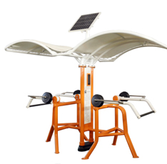 双位可调阻力深蹲训练器