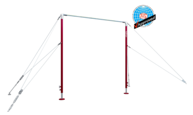 竞赛型单杠(图1) 竞赛型单杠(图1)