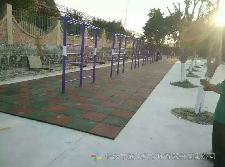 抚州金溪县公园健身器材 小区户外健身路径批发 童年风车体育用品公司(图5)