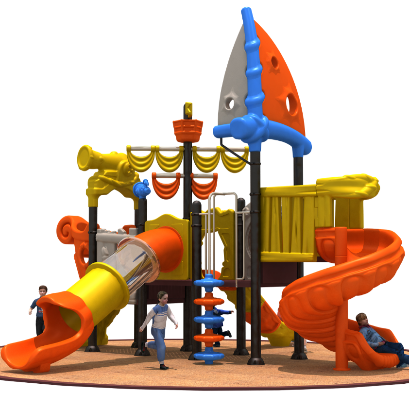 绿洁地产滑滑梯组合 室外老年健身路径 淮安小区体育健身器材(图1)